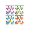 Anděl Okenná fólia 990 s glitrami motýle 30x33,5 cm