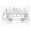 MFP 5301040 Omaľovánky Autobusy