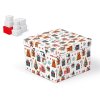 MFP 5371166 Krabička darčeková vianočná C-V009-G 20x20x14cm