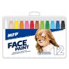 MFP 6330539 Farby na tvár 12ks set