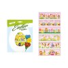 MFP 2221397 Veľkonočná samolepka na vajíčka 1002 košielky mix motívov 12