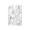 MFP 5301047 Omaľovánky A4 antistresové Mesto 210x296/32s