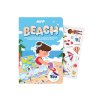MFP 1032394 Kniha so samolepkami Pláž, 12x18cm, 15 samolepiek