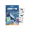 MFP 1032395 Kniha so samolepkami Oceán, 12x18cm, 18 samolepiek
