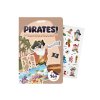 MFP 1032393 Kniha so samolepkami Piráti, 12x18cm, 16 samolepiek