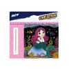 MFP 1032397 Škrabací obrázok blok 15x15cm 8l MAGIC girls
