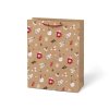 MFP 5252719 Taška vianočná L LUX KRAFT mix V9 (260x320x138)