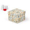 MFP 5370696 Krabička darčeková vianočná C-V001-D 14x14x11cm