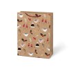 MFP 5251442 Taška vianočná L LUX kraft mix V6 (260x340x140)