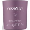 Prírodná sójová sviečka s vôňou čistej vanilky - Cosmolive Pure Vanilla 210g