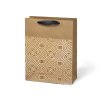 MFP 5252702 Taška darčeková L LUX kraft mix č.68 (225x335x100)