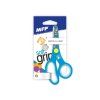 MFP 5010136 Nožnice 13cm pre ľavákov potlačené E17 left modré