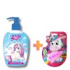 Set 1+1 ZDARMA, Chlapu Chlap Mliečna pena sprch.gél 236ml + bomba do kúpeľa Roh jednorožca 50g