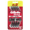 Gillette Blue 3 (Blue3) Plus Red strojček na holenie 6+2ks