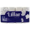 Toaletný papier Lillar 100% celulóza, 2 vrst., 8ks