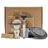 Darčeková sada mydla, štetky a strojčeka na holenie CAPTAIN FAWCETT Shaving gift set