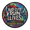 Barber samolepka BARBERCO Bad cuts ruin lives