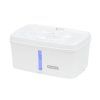 140oz viva plastic pet fountain pd angle left 01 1