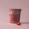 ice cream mockup 1 singular strawberry fruit