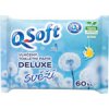 Q Soft vlhčený toaletný papier super jemný 60 ks