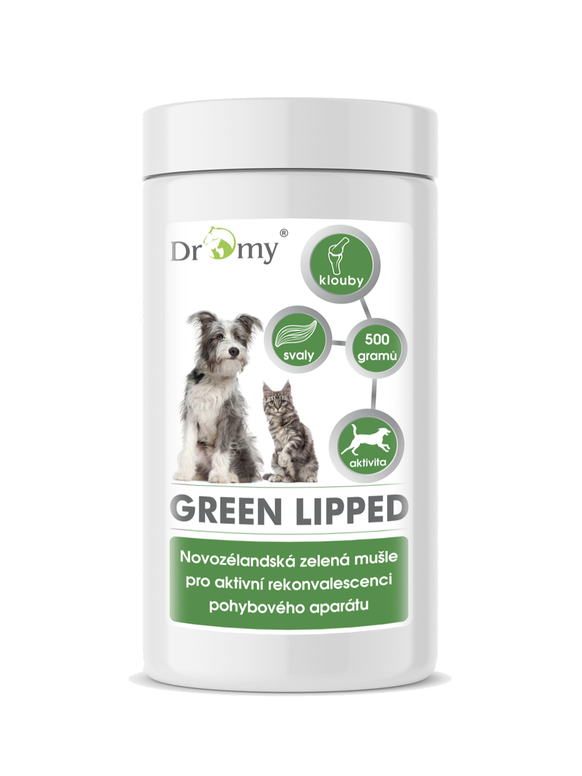 Dromy Green lipped mussel 500 g