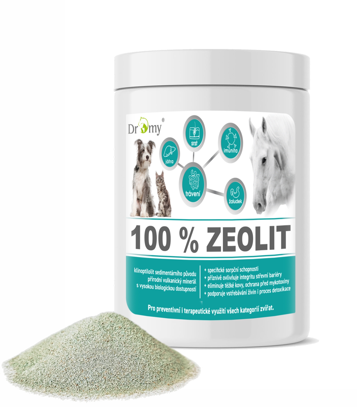 Zeolit pro koně, 2 kg 
