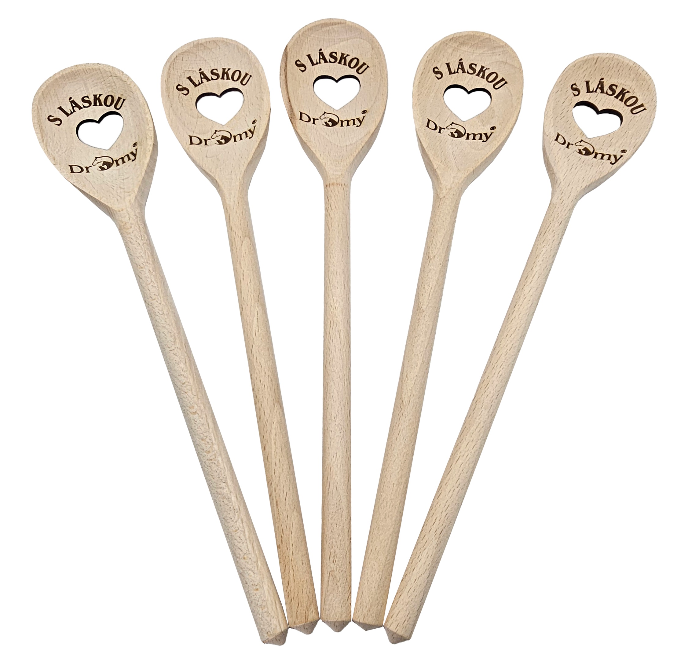 Buková vařečka Dromy® .: SRDCE