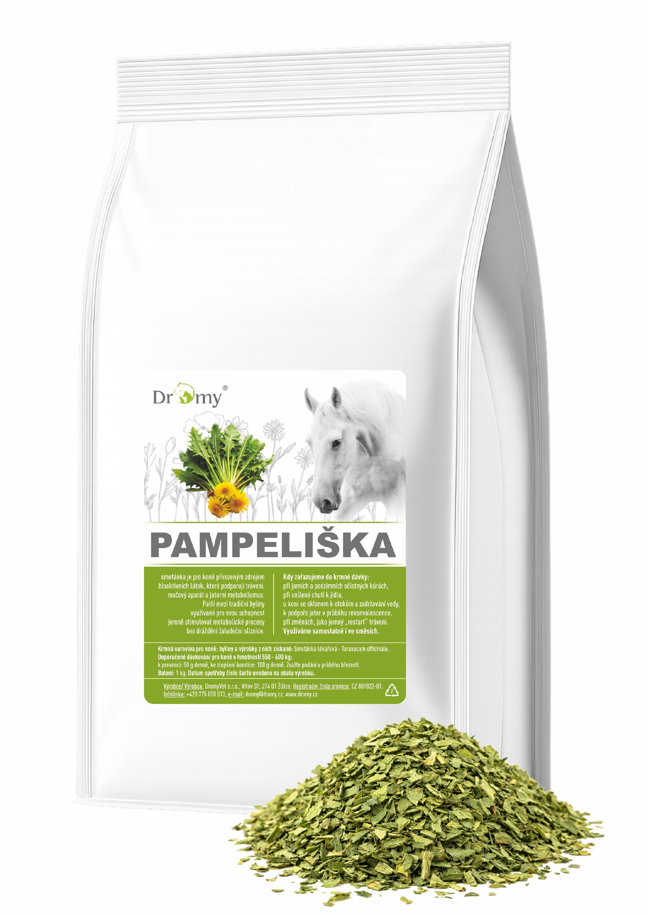 Dromy Pampeliška list 1 kg