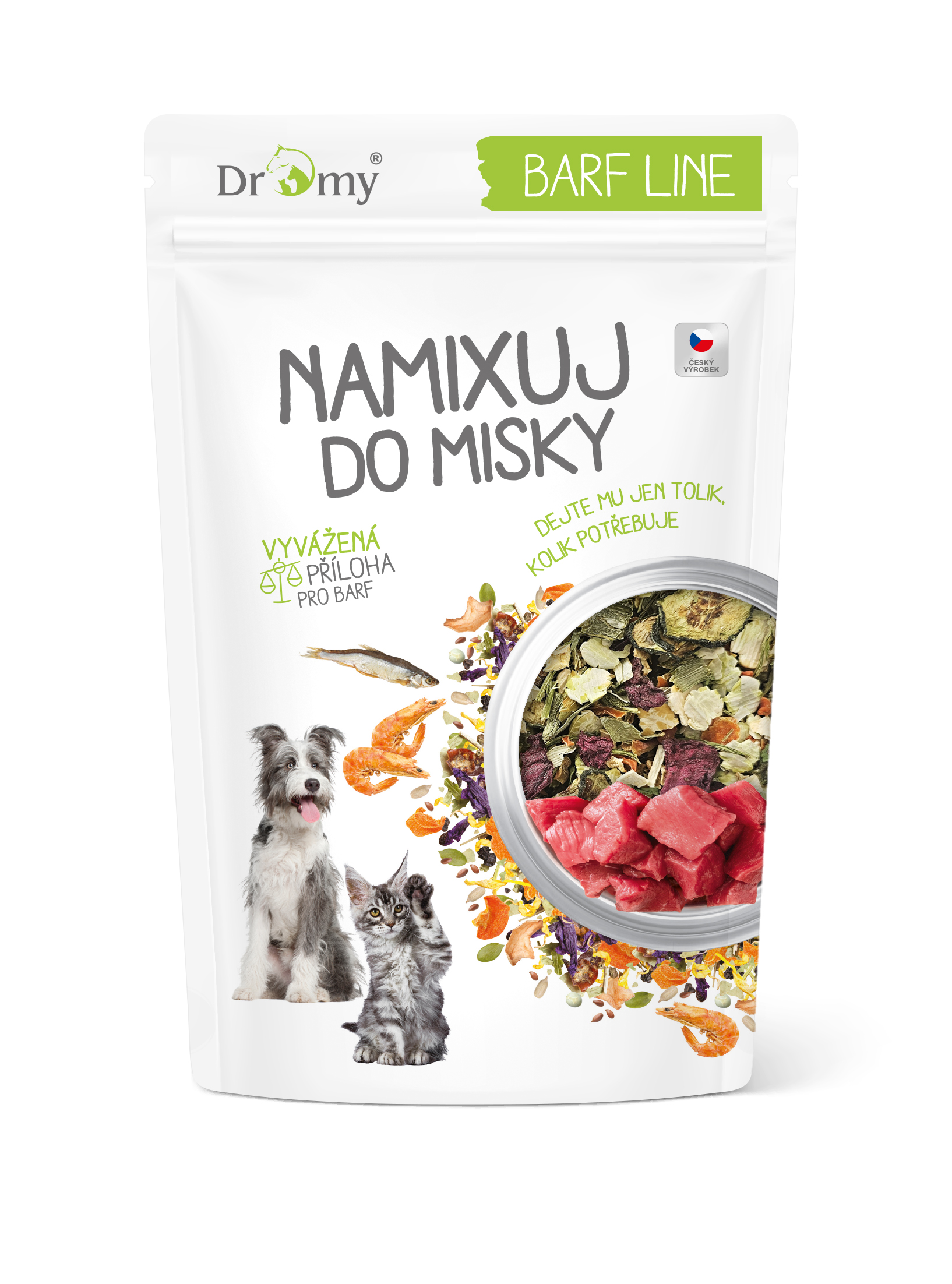 Dromy Zeleninový mix 300 g - BARF příloha