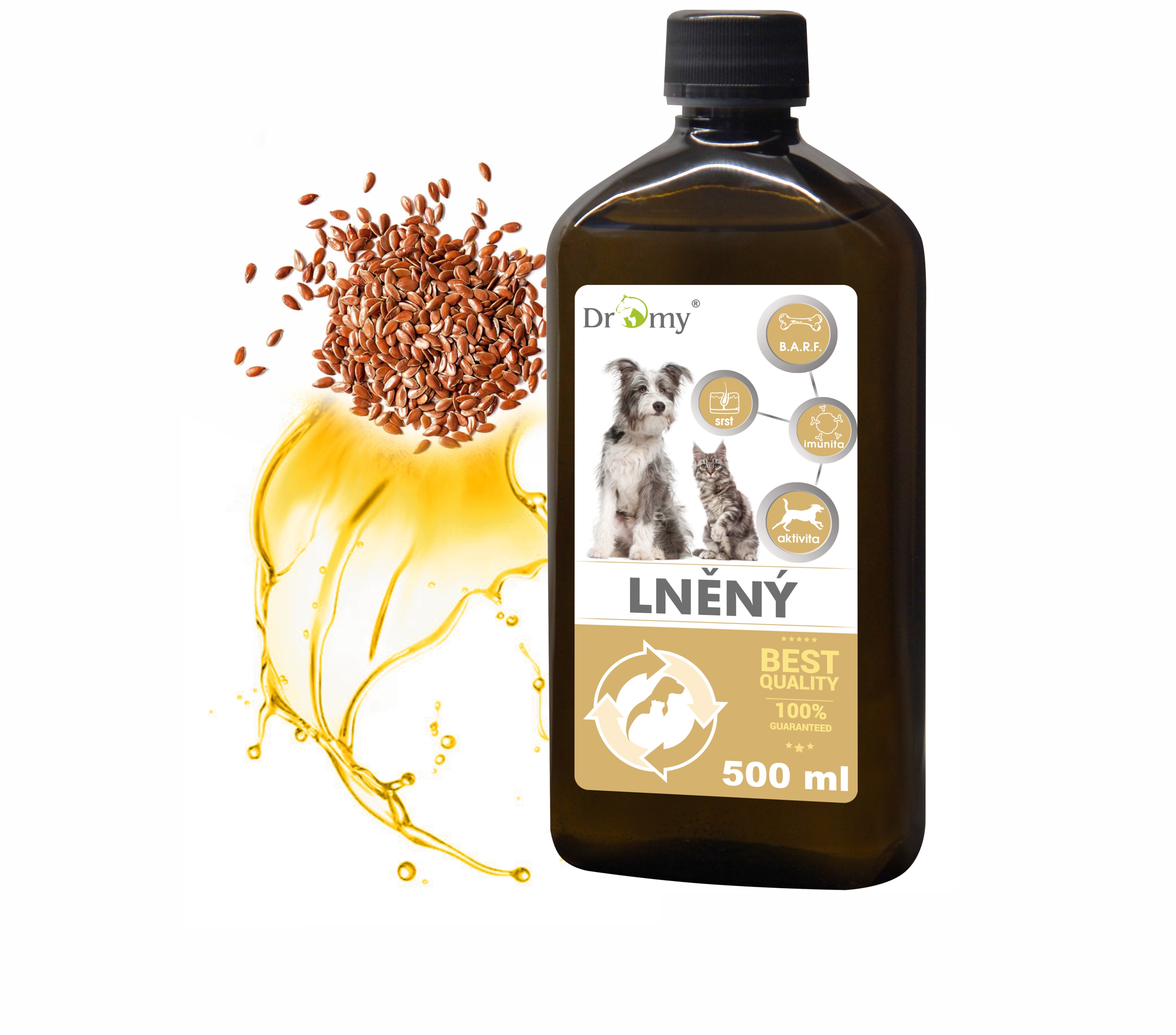 Dromy Lněný olej