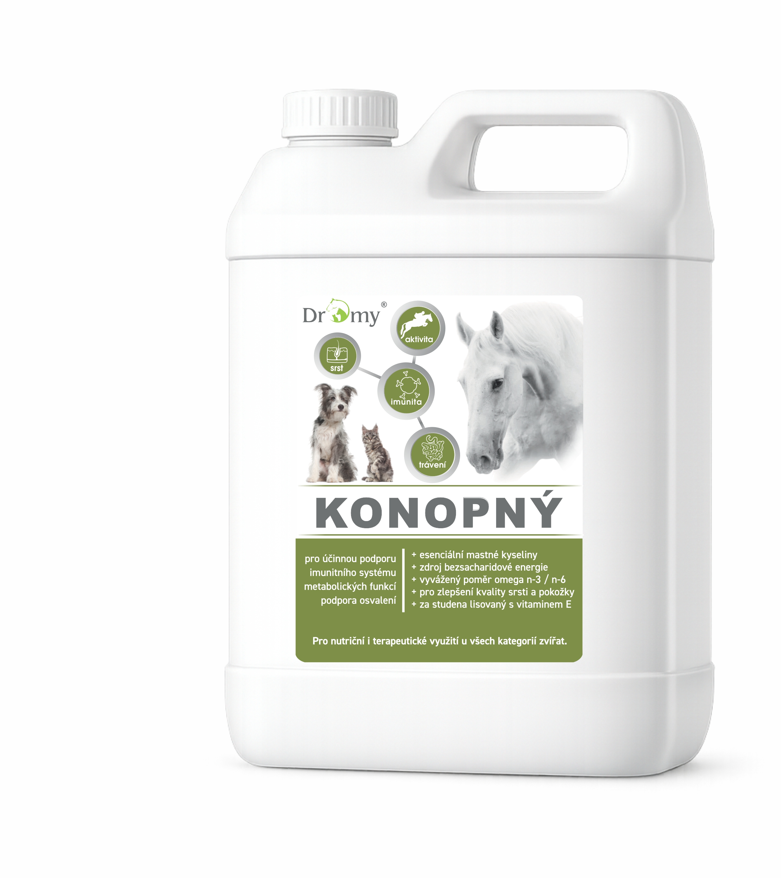 Dromy Konopný olej