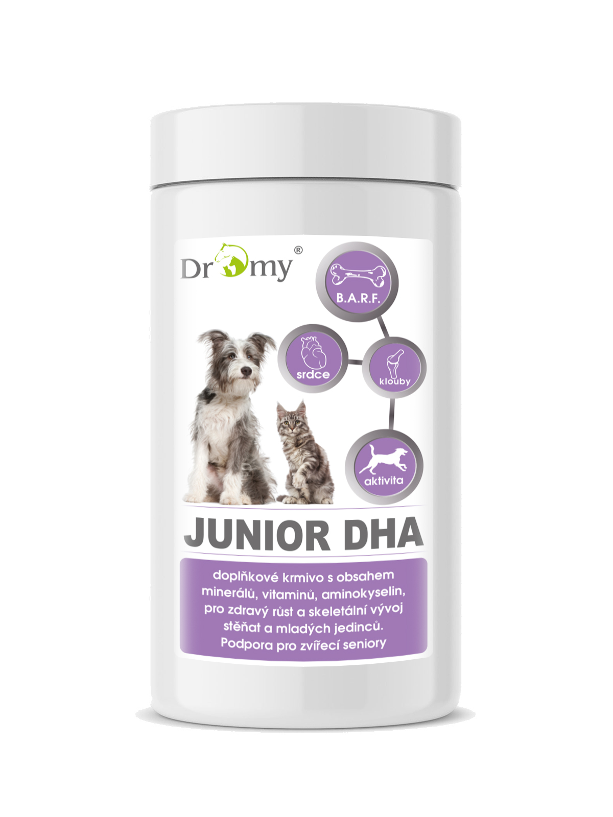 Dromy Junior DHA 700 g +10 % ZDARMA