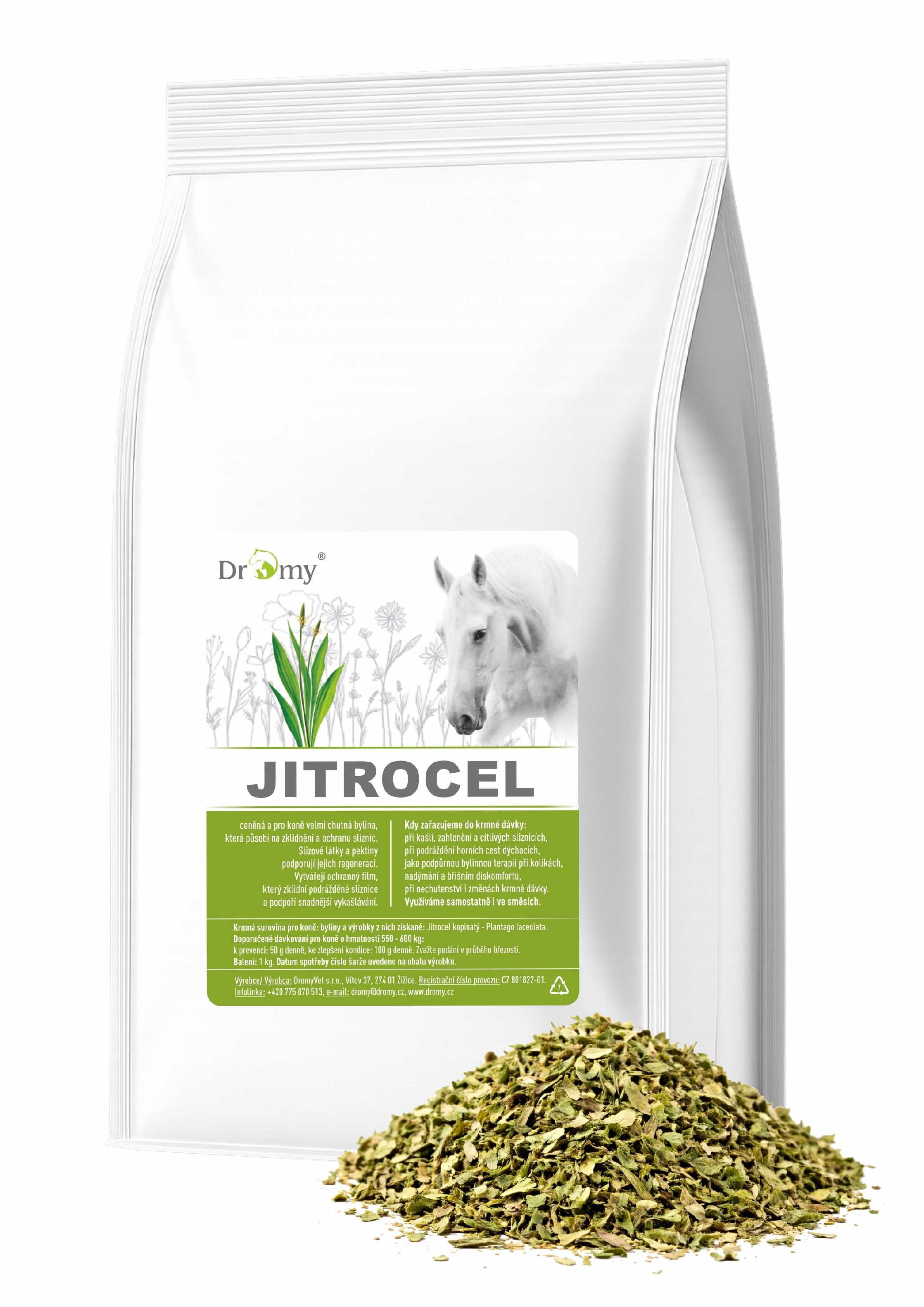 Jitrocel kopinatý list 1 kg