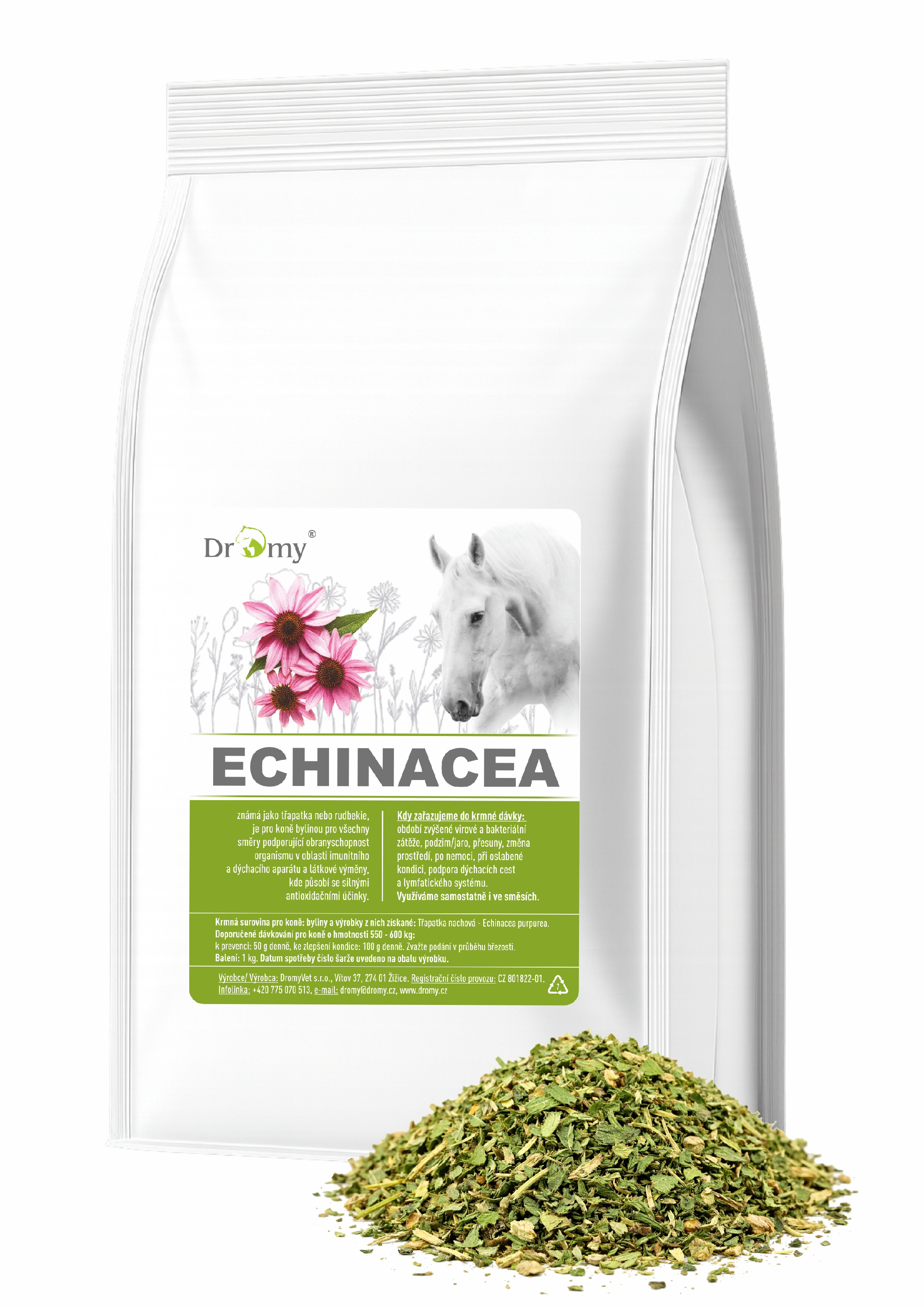 Echinacea list 1 kg | Bylinky pro koně