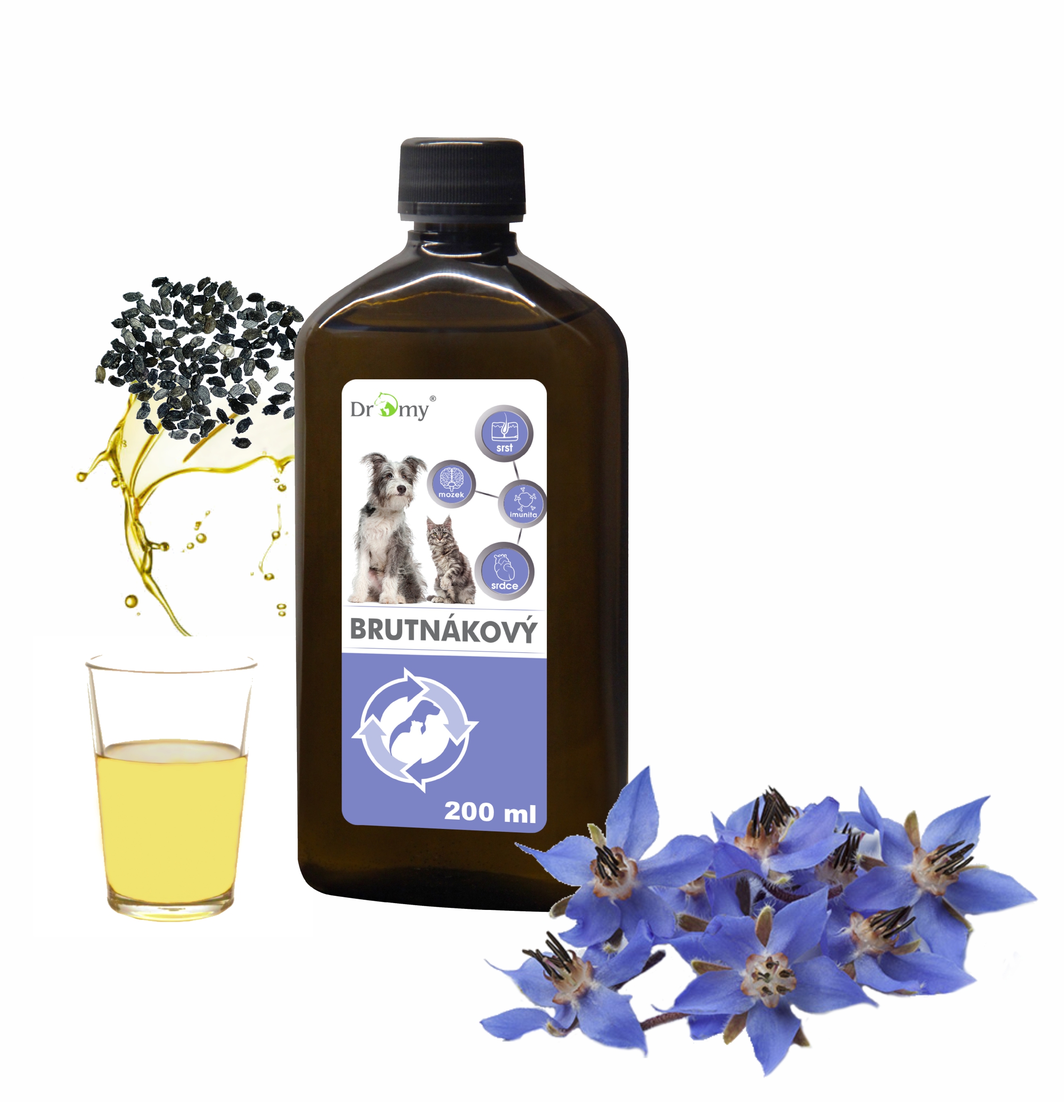 Dromy Brutnákový olej 200 ml