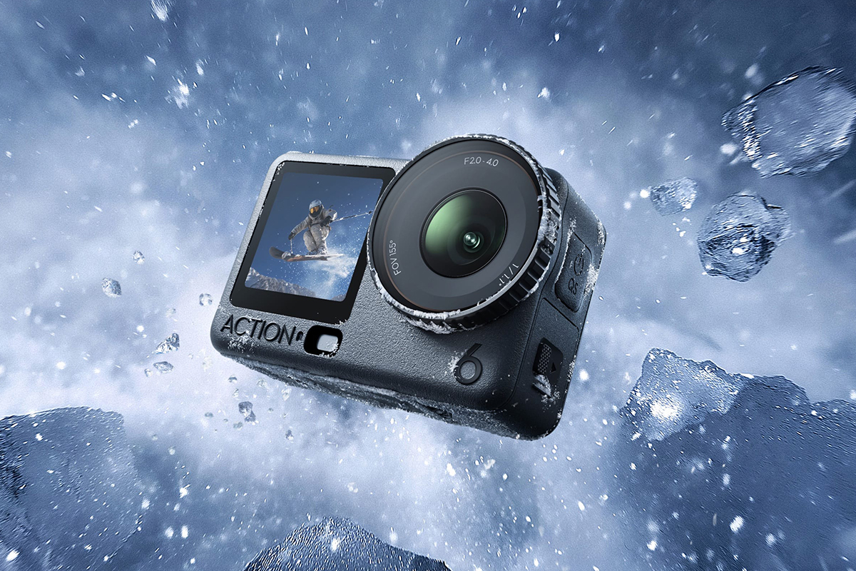 DJI Osmo Action 6 je tady: Král noci? Variabilní clona a masivní čtvercový 1/1,1palcový senzor.