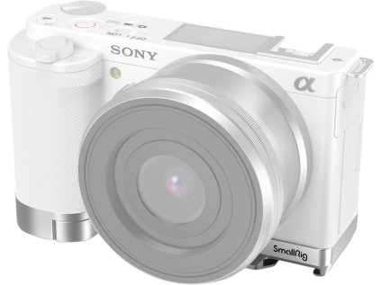 60323 smallrig 3524 extension grip for sony zv e10 silver