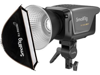 362271 smallrig kit rc 350d cob light softbox rectangular ra r6090