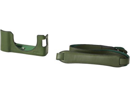 399395 suprava kozeneho polovicneho puzdra smallrig 4701 pre fujifilm x100vi zelena