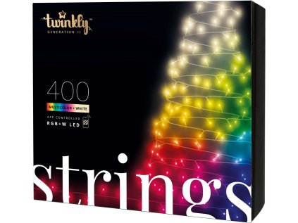 363468 twinkly strings multicolor rgb 400 led 8cm space bt wifi ip44