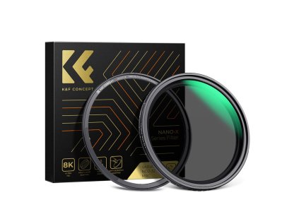 407921 k f concept k f 55mm nano x magneticky variabilny nd2 32 filter hd vodeodolny proti poskriabaniu zeleny povlak s mag