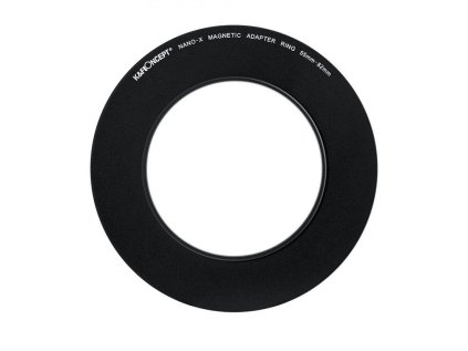 428618 k f concept kruzok adaptera magnetickeho filtra k f 55 82 mm matna cierna hrubka ramu 2 16 mm