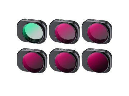 430236 k f concept sada filtrov k f 6ks cpl nd4 pl nd8 pl nd16 pl nd32 pl nd64 pl sosovka hd jedna strana potiahnuta anti