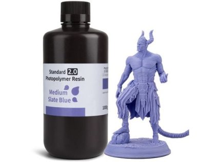 431379 elegoo standard resin v2 0 1kg medium slate blue