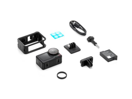 Osmo Action 5 Pro Standard Combo In The Box Left 45° 标准套装 全家福 左45°