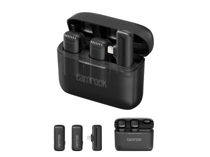 495671 camrock trio mw3 wireless audio kit lightning