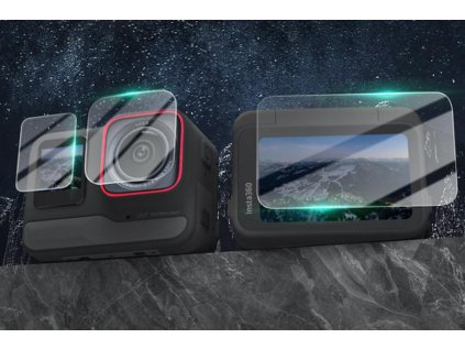 374025 4 insta360 ace pro sklenena ochrana displeja a objektivu