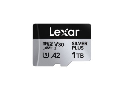 429858 lexar microsdxc professional silver plus uhs i u3 a2 4k r205 w150 v30 1tb