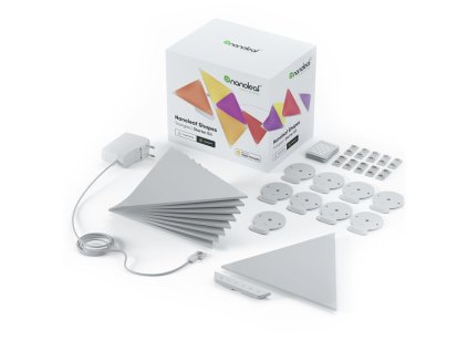 500135 nanoleaf shapes triangles starter kit 9 pack