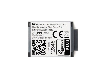 modul na ovladanie nice motorov fibaro nice bidi zwave ibt4zwave